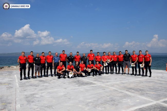 Suda Hayatta Kalma Eğitimi tamamlandı