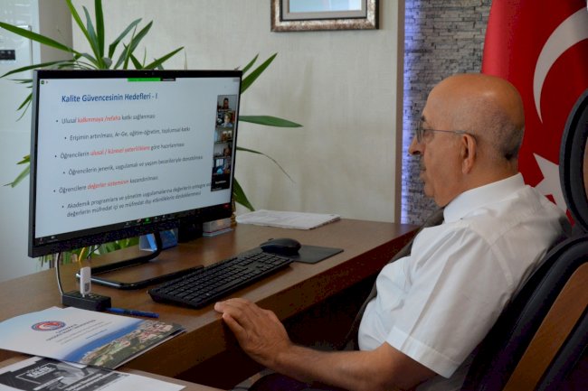 YÖKAK KALİTE BULUŞMASI TOPLANTISI GERÇEKLEŞTİRİLDİ