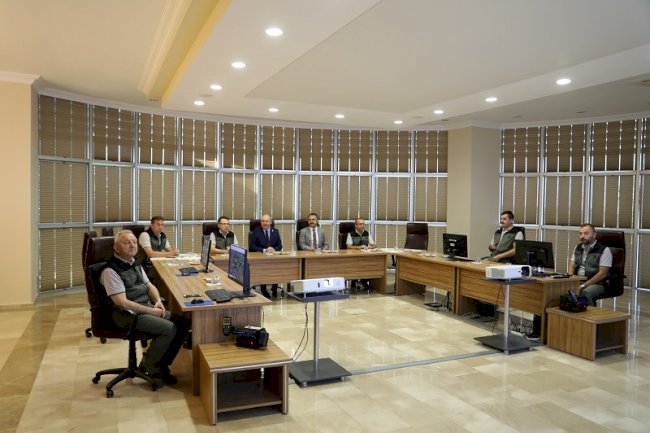 Vali Aktaş çalışmaları yerinde inceledi