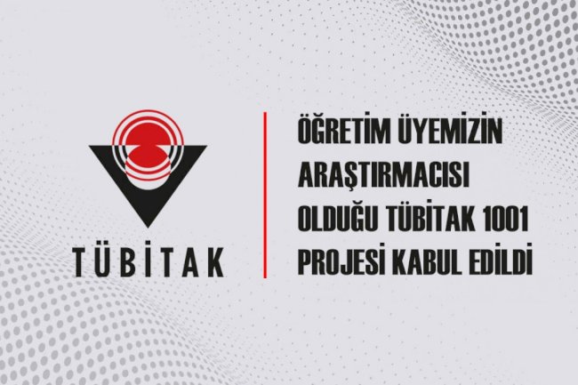 Projeye TÜBİTAK desteği (06.10.2022)