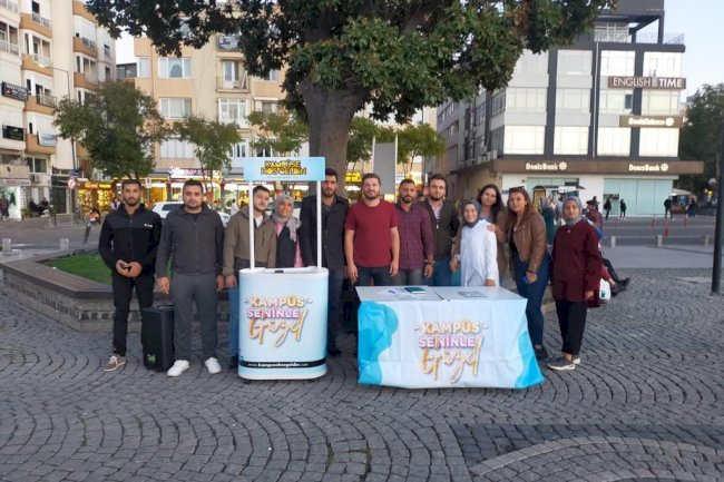 “Kampüse hoşgeldin...”