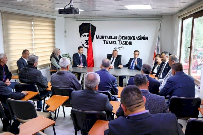 AK Parti heyeti muhtarlarla buluştu (20.10.2022)