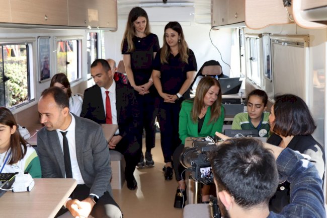 TURMEPA Gezici Eğitim Otobüsü Çanakkale'de