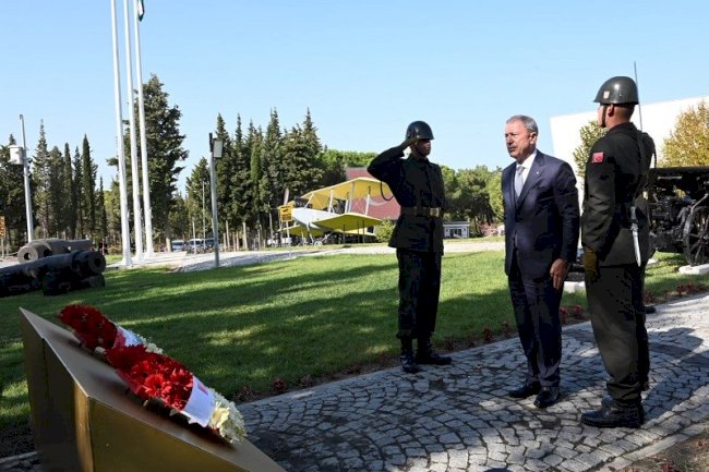 MACARİSTAN GELİBOLU ANITI AÇILDI  AÇILIŞA BAKAN AKAR KATILDI 
