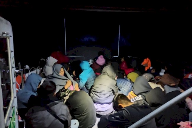 Ayvacık’ta göçmen operasyonu 