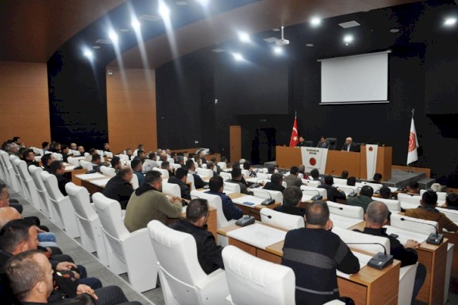 Kurum çalışmaları değerlendirildi 