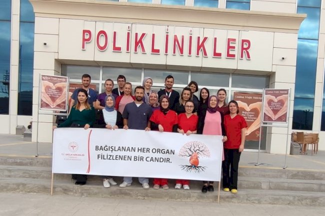 Hastanede organ bağışı standı (10.11.2022)