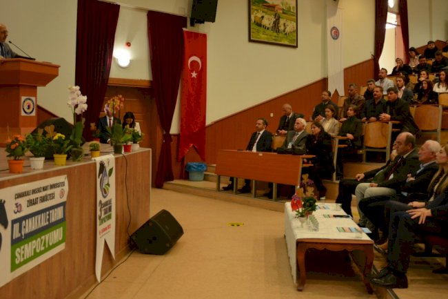 ÇOMÜ’de Tarımı Sempozyumu 