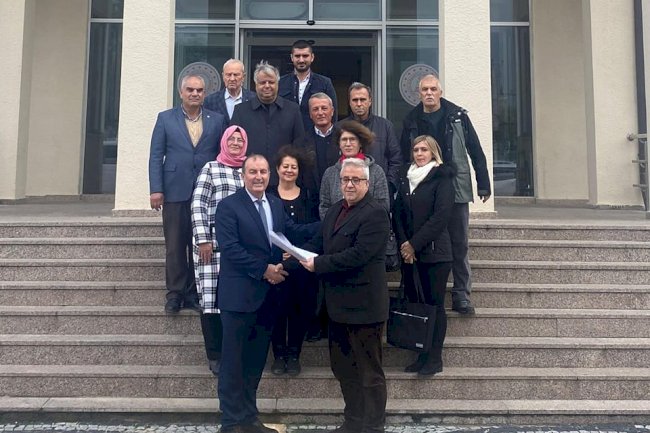 Başkan Aydemir mazbatasını aldı