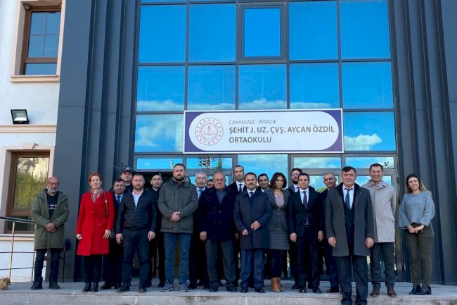 Vali Aktaş Ayvacık’taydı