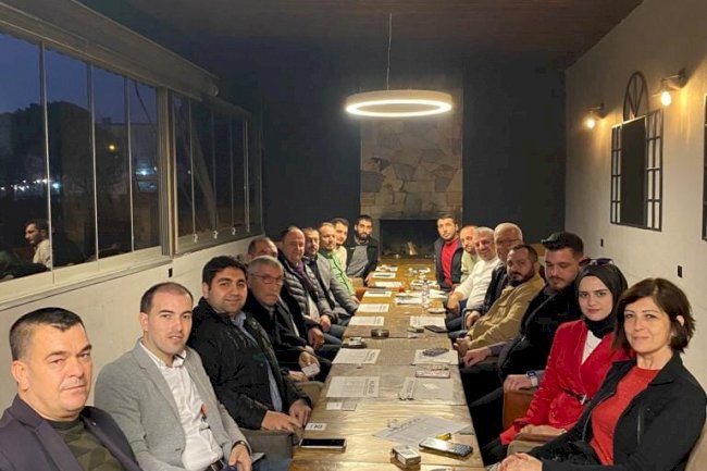 Başkan Mutlu toplantıya katıldı