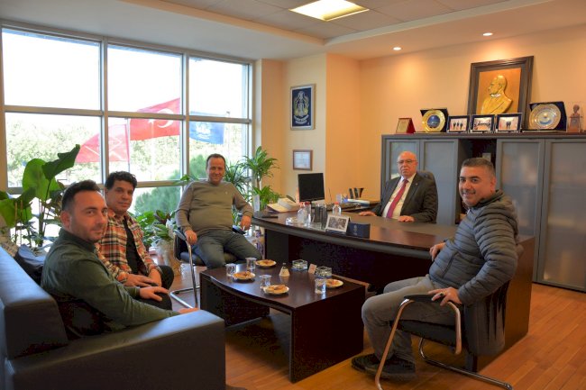 EZİNE SPOR’DAN ÇTB’YE ZİYARET