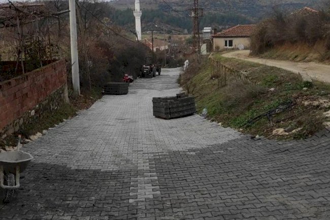 Köy yolları yenileniyor