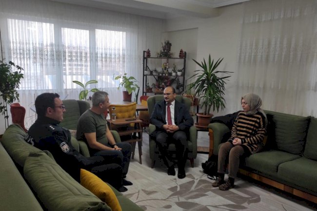 Kaymakam Abacı’dan taziye ziyareti