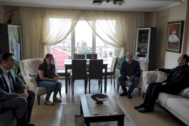 Kaymakam Abacı’dan taziye ziyareti