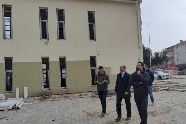 Okul Binası Güçlendiriliyor