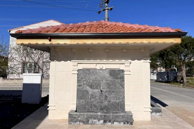 Ezine’de Su Arıtma Çeşmesi hizmette