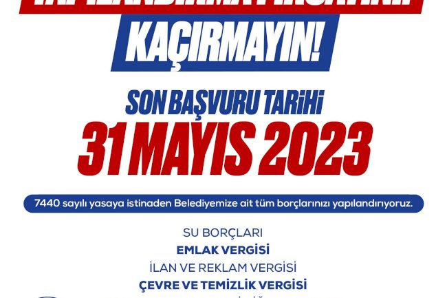 Biga’da borçlar yapılandırılıyor