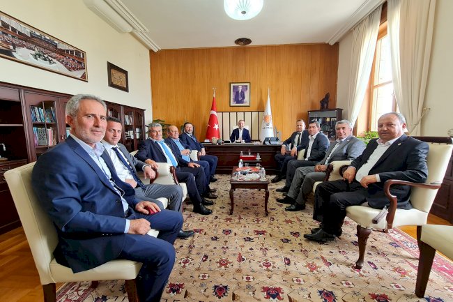 Oda Başkanları Gazi Meclis’te Ağırlandı