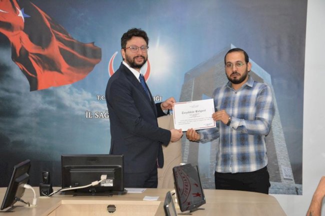 Baştürk Sağlıkçılara Teşekkür Etti