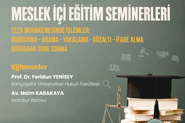 Meslekiçi Eğitim Semineri Düzenlenecek