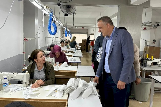Başkan Sürücü, Kadın Emekçileri Unutmadı