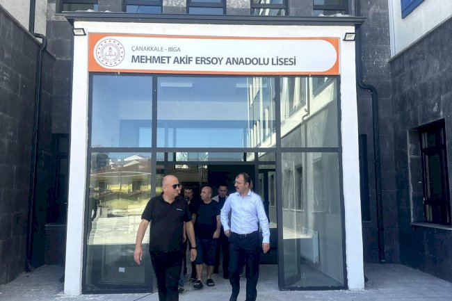 Gider Mehmet Akif Ersoy Lisesi’ni inceledi