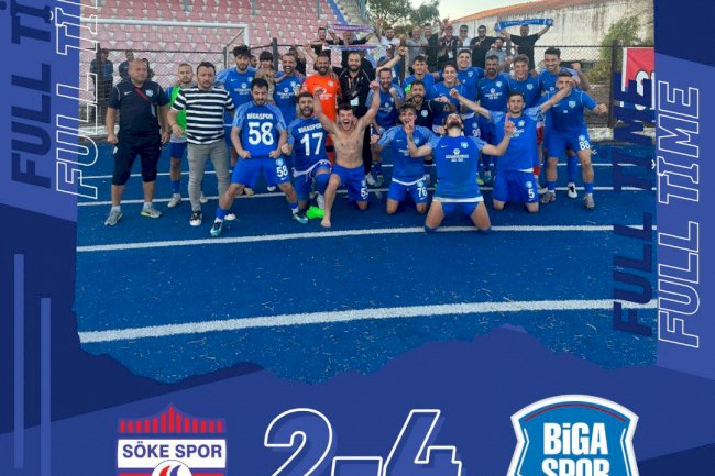 Bigaspor, Ziraat Türkiye Kupası’nda Sökespor ile karşılaştı.