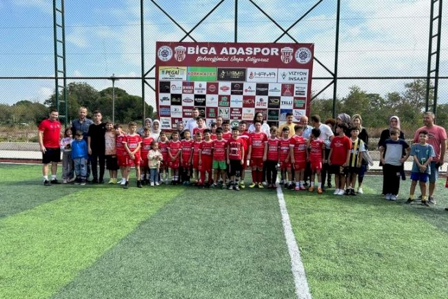 Biga Adaspor’da Kış Futbol Okulu başladı