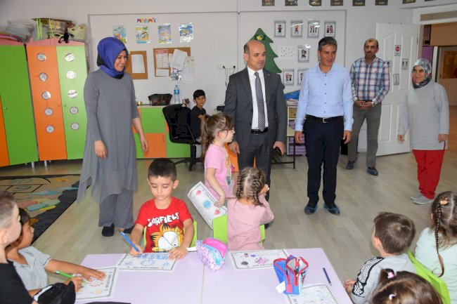 Kaymakam Nebioğlu miniklerle buluştu