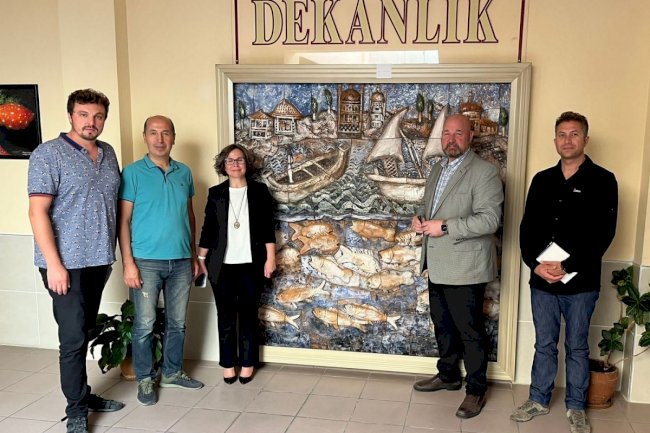 ÇOMÜ’de ikili işbirliği görüşmesi yapıldı