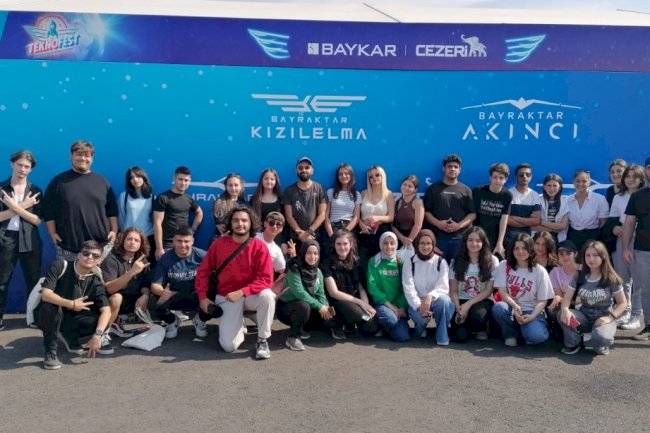 Öğrencilerin rotası Teknofest oldu