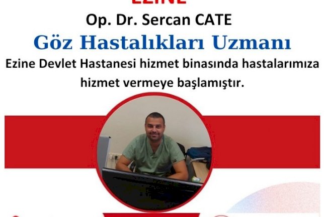 Devlet Hastanesi’ne yeni hekim