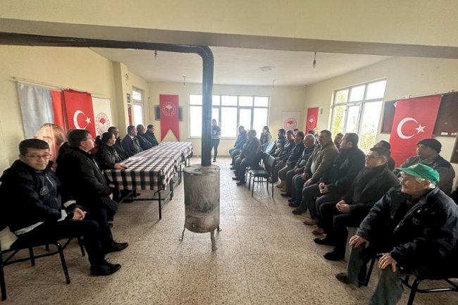 Üreticilere tohumluk buğday ve arpa dağıtıldı