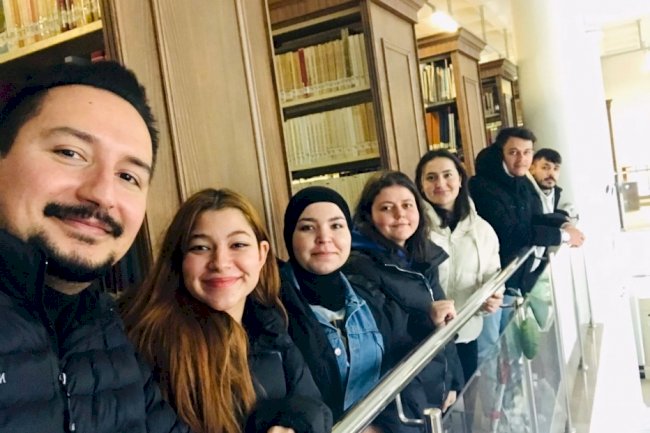 Öğrencilere park ve kütüphane gezisi