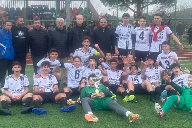 Çanakkale Gençlerbirliği Spor’da kupa coşkusu