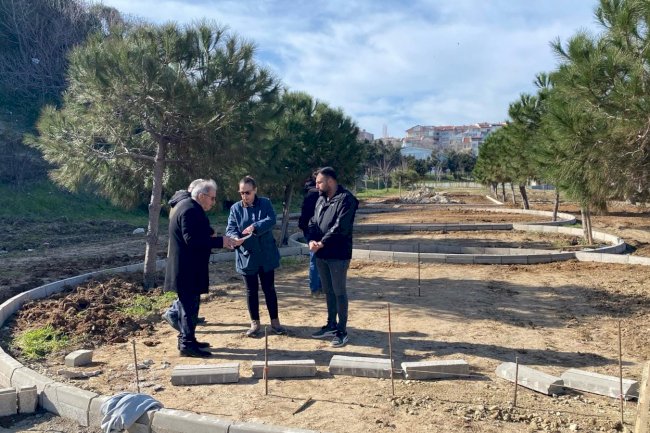 Gelibolu’da yeni park çalışması