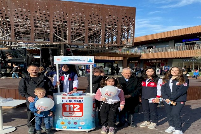 112 Acil Çağrı Merkezi’nin önemine değinildi