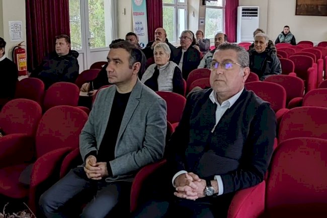 Bozcaada'da proje tanıtımı
