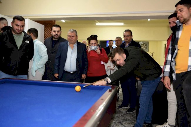 Çukur Cafe & Bilardo hizmete girdi