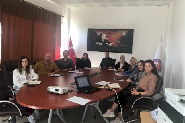 Ezine MYO bölüm başkanları toplantıda buluştu