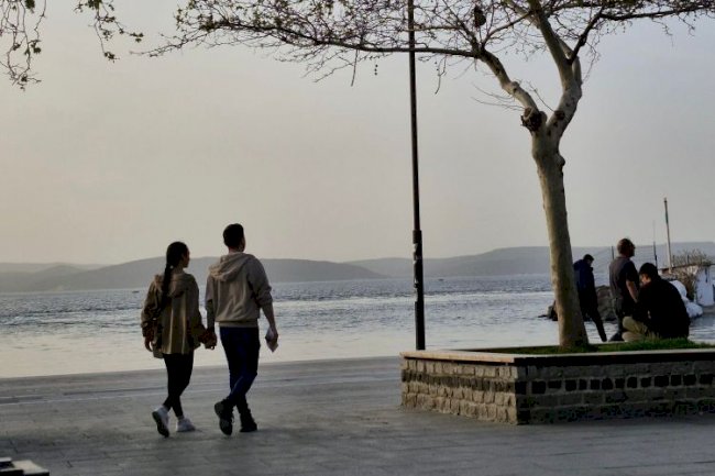 Kordon’da bayram yoğunluğu