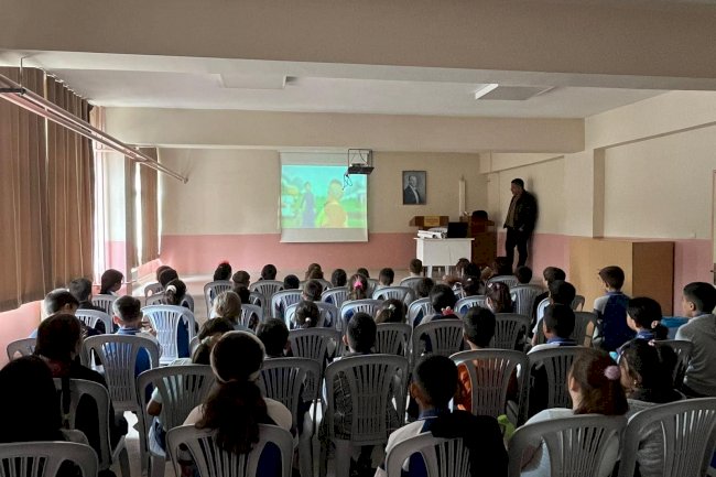 Geyikli’de öğrencilere KKKA eğitimi