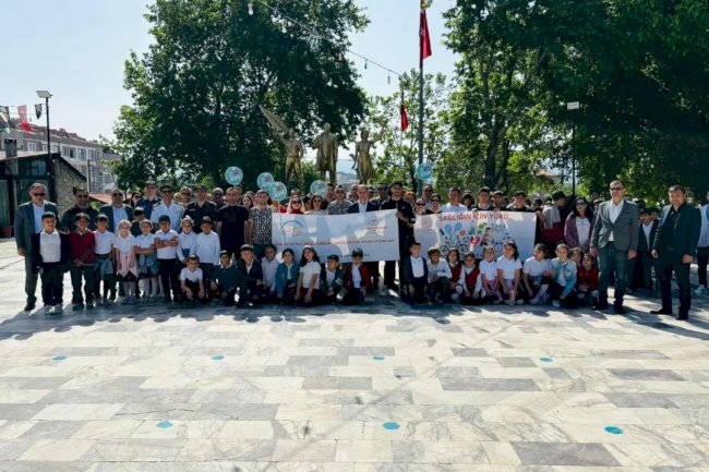 Ayvacık’ta sağlıklı yaşam yürüyüşü