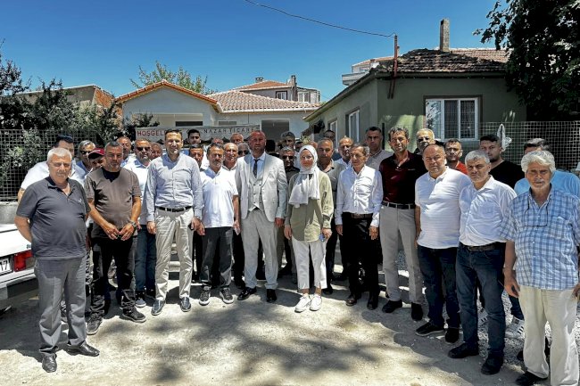 AK Parti heyeti köy hayırlarına katılıyor