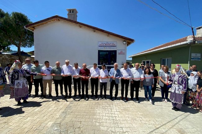 Sosyal yaşam merkezi ve muhtarlık binası hizmete girdi