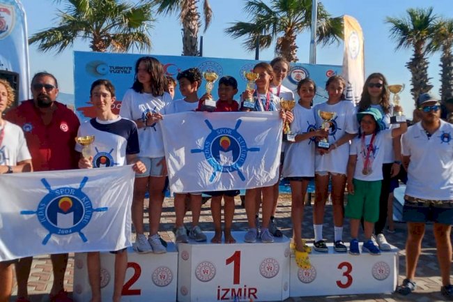 Yelken Yarışlarında 6 kupa kazandılar