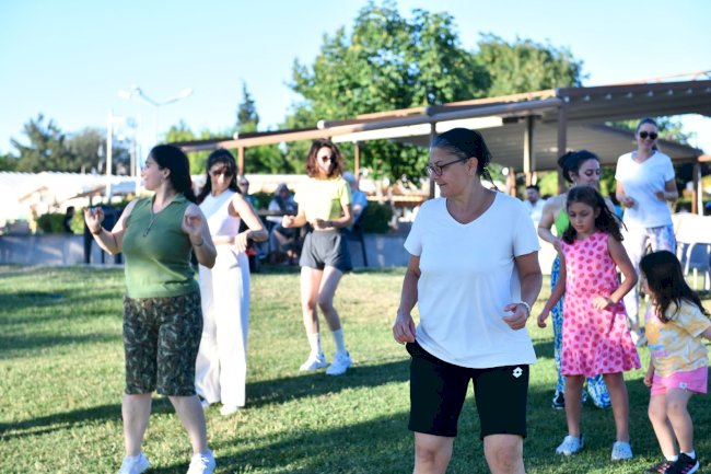Zumba etkinliğinde buluştular