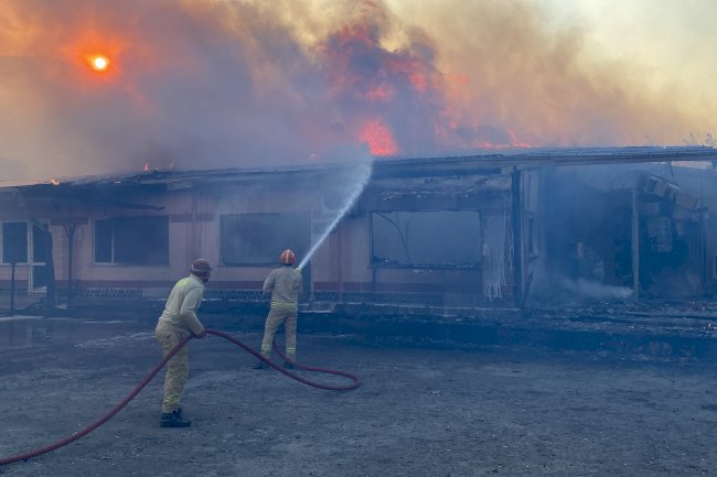 Yangın kontrol altına alındı