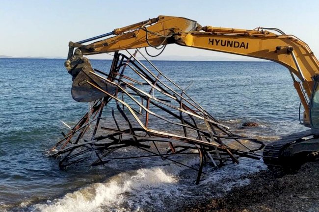 İzinsiz yapılar yıkılıyor